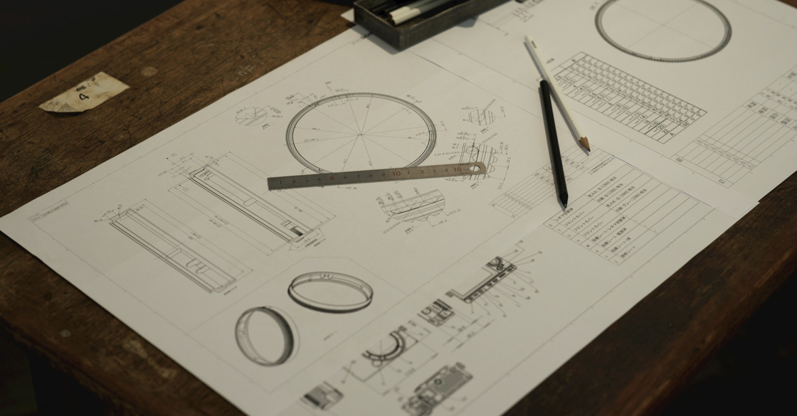 Un'immagine di disegno tecnico