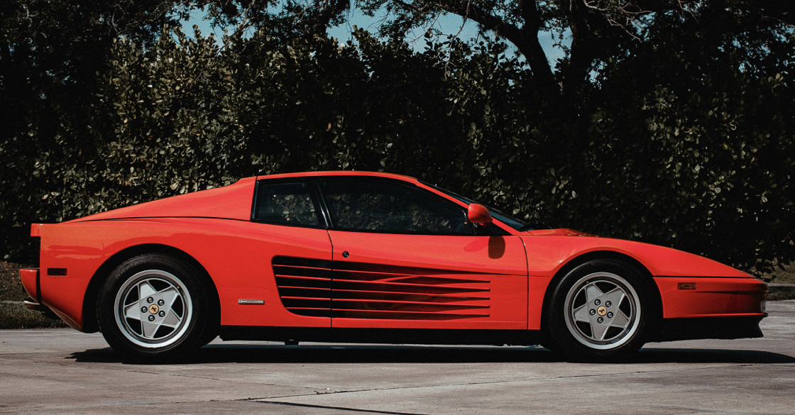Immagine di una Ferrari Testarossa